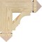 Ekena Millwork Balboa Arts & Crafts Rough Sawn Bracket, Douglas Fir, 4"W x 14"D x 14"H BKT04X14X14BOA03RDF - alternate 2